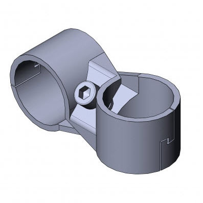 Соединитель круглой трубы 5025 S 001 SW 01crosssteel