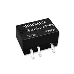 Преобразователь постоянного тока SMD серии IB05_XT-W75R3нерегулируемыймаломощныйдля телекоммуникационного оборудования