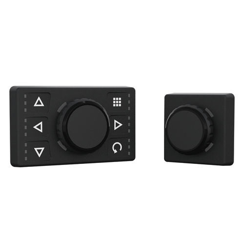 Keypad with rotary knob MO 406 series6-keypanel-mountsilicone rubber