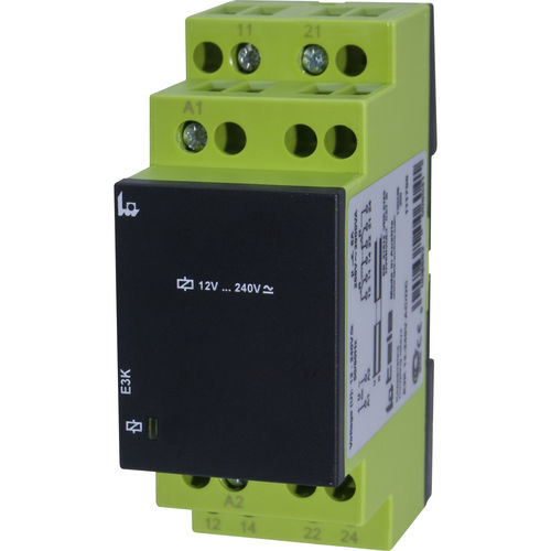 DC electromechanical relay E3KAC2 NO/NClow-profile