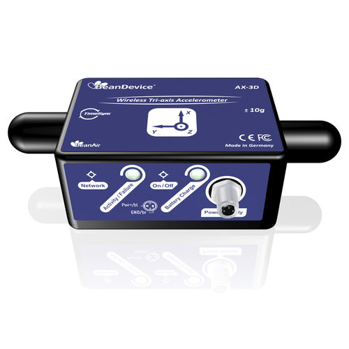 Трехосный акселерометр BeanDevice® 2,4 ГГц AX-3DMEMSпрочныйнизкочастотный
