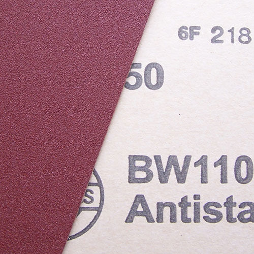 Абразивный валок из оксида алюминия BW 110, бумага для дерева