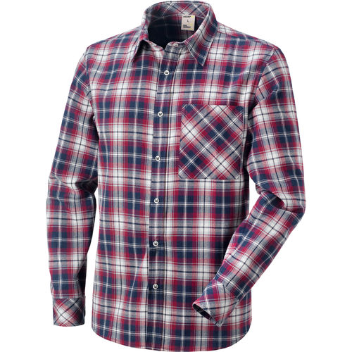 Work shirt SQUAREDcottonunisexblue