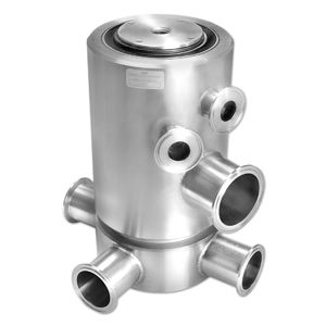 Oil rotary union BE-05603for gas3-passagestainless steel