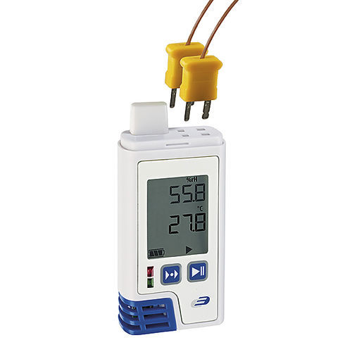 Temperature and humidity data logger LOG210 TCUSBwith LCD displaywith external sensor