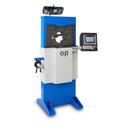 Hose crimping machine TUBOMATIC V150ESautomatichydraulicPLC-controlled