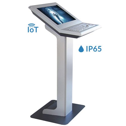 Terminal with touch screen light-pc-stand-M22P-T-IoTwith keyboardkioskfull HD