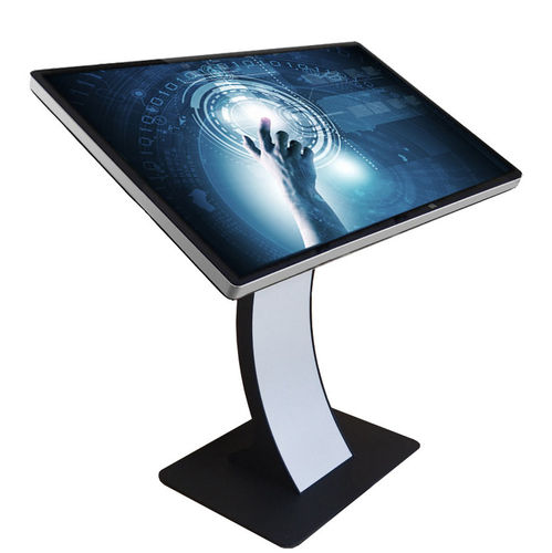Терминал с мультисенсорным экраном EASY-PC-STAND-5503L-Pпроекционно-емкостный сенсорный киоскнапольный