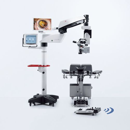 Biomedical microscope M822 F40 / F20medicalfloor-standingLED illumination