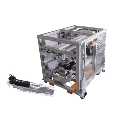 Pneumatic stapling machine D09 ssemi-automaticfor aluminum platefor plastic parts