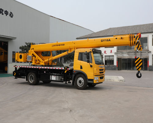 Truck-mounted crane QY16boomtelescopichydraulic