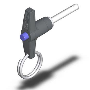 Quick-release pin with button MTACH seriesT-handlewith lifting ring