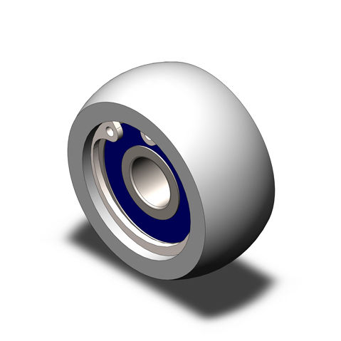 Bearing wheel type roller TCR7-200905-1603Rpolyurethane