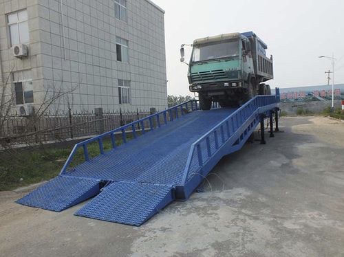 Handling loading ramp a1000 seriesmobilefixedcontainer