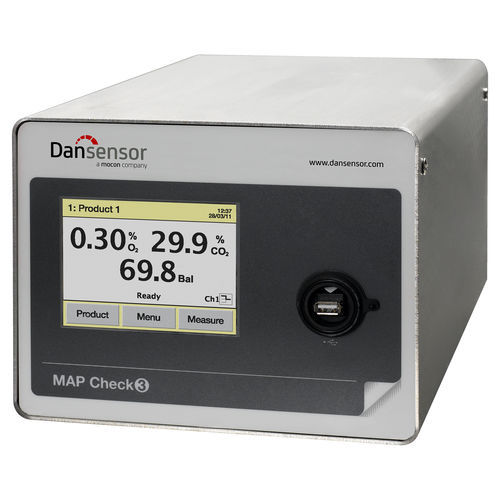 Oxygen analyzer Dansensor MAP Check 3carbon dioxideCO2/02monitoring