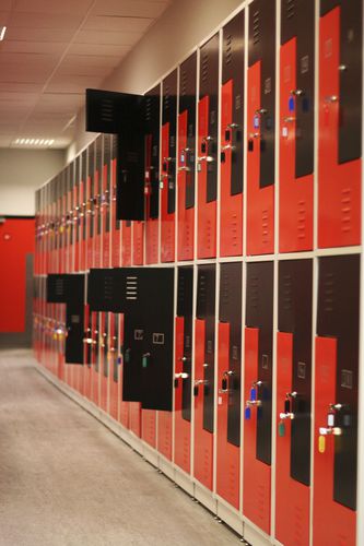 Work clothes locker for fitness facilitiesfor educational establishments