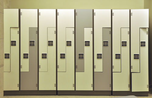 Work clothes locker for fitness facilitiesfor factoriesfor educational establishments