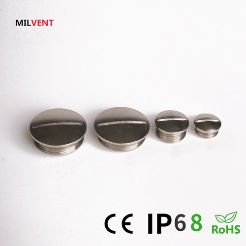 Round plug MIV-RSBSPthreadednickel-plated brassprotection