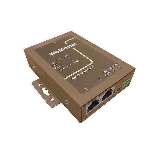 Неуправляемый коммутатор Ethernet DS1055, порты, прочный, промышленный