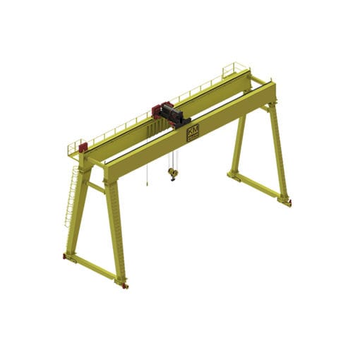 Mobile gantry crane double-girder