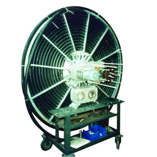 Cable reel motorizedmobilefor crane