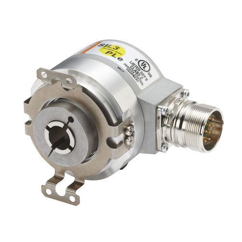 Абсолютный датчик угла поворота Sendix 5873FS2оптическийполый валоднооборотный