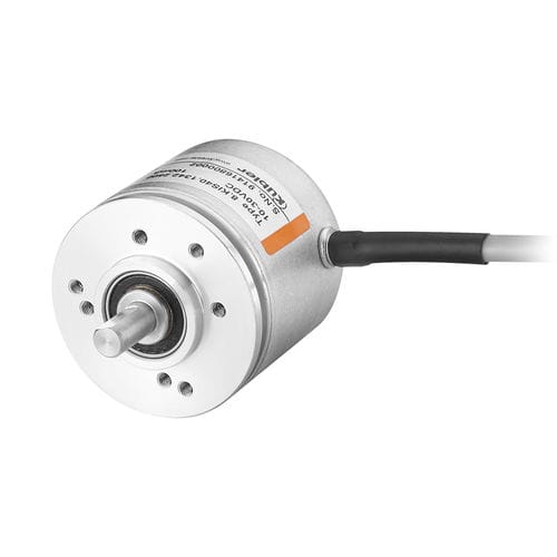 Инкрементный датчик угла поворота Sendix KIS40оптический со сплошным валомRS-422