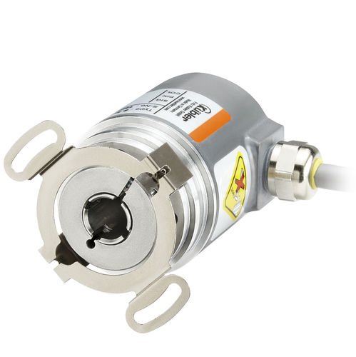 Абсолютный датчик угла поворота Sendix M3673A, магнитный, однооборотный, с интерфейсом SSI