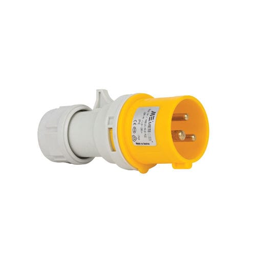 Электрическая вилка IP44 406125V3-полюснаяпромышленнаяс заземляющим контактом