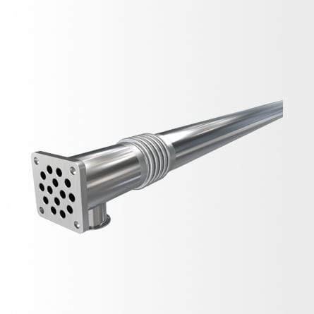 Shell and tube heat exchanger Evotube PWwater/waterstainless steelfor the food industry