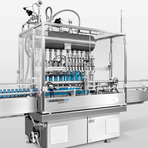 Automatic filling machine FLK Rotzingerbottlecontainerfor liquids