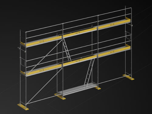 Стационарные леса SLV – 73модульфасад