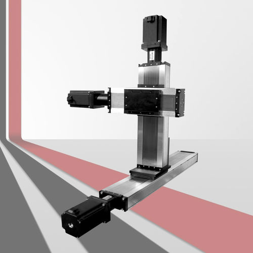 Стол линейного позиционирования Серия FSL120, электрический линейный серводвигатель, 1 ось
