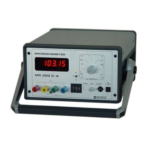 Digital microhmmeter MR 300 C-Aportablelow-resistance