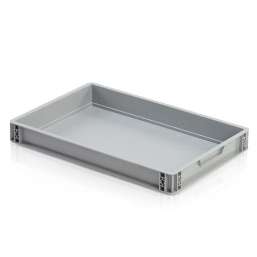 Polypropylene crate 965700for logisticsstackingwith handles