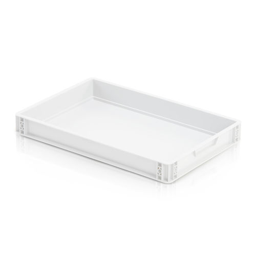 Polypropylene crate 965702for logisticsstackingwith handles