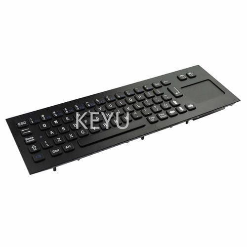 Клавиатура промышленная KY-PC-NT340-BLдля монтажа на панельс механическими клавишамис 2 клавишами мыши