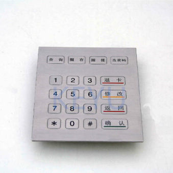 Пользовательская клавиатура KY211720-keypanel-mountinox