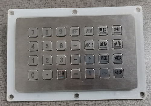 Пользовательская клавиатура KY-55A0128-keypanel-mountinox