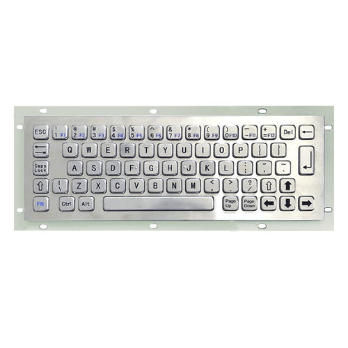 Металлическая клавиатура KY-PC-N270для крепления на панелис механическими клавишамис клавишей Fn