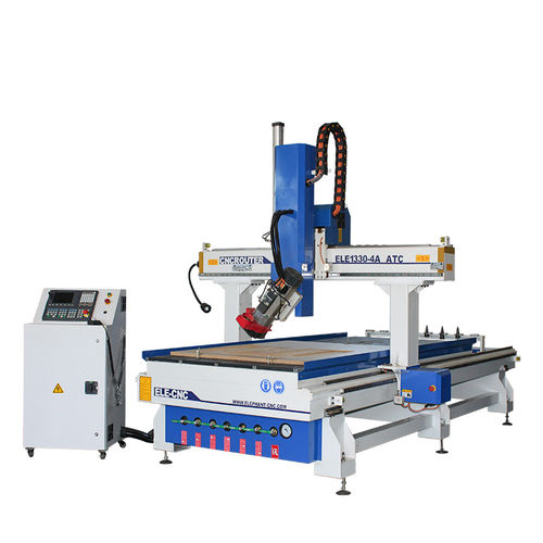 CNC router ELECNC1330ATC-44-axis1-spindlefor aluminum