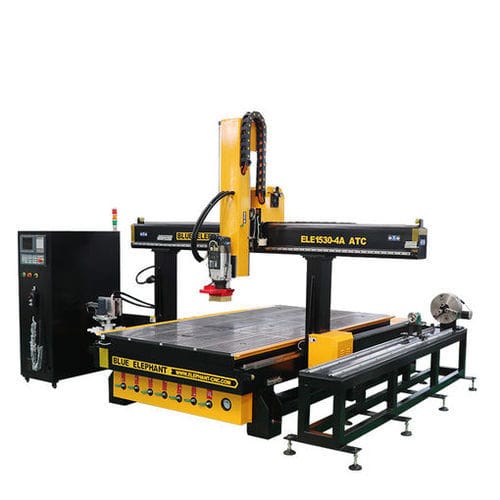 CNC router ELECNC-15303-axis4-axis1-spindle