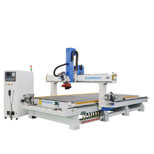 CNC router ELECNC-20404-axis1-spindlewood