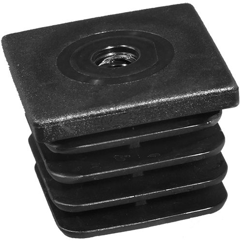 Square plug CAP_M seriesfinnedmalepolyamide