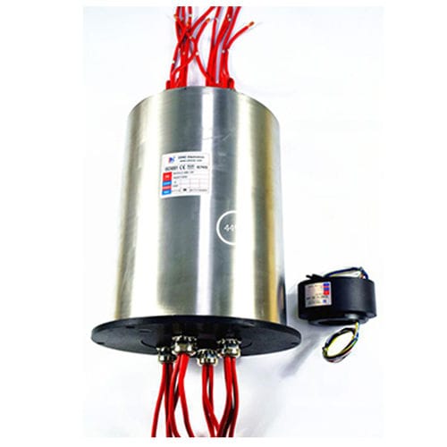 Through-bore slip ring BHCN-C-096-12Pmedicalfor marine applicationsfor military applications