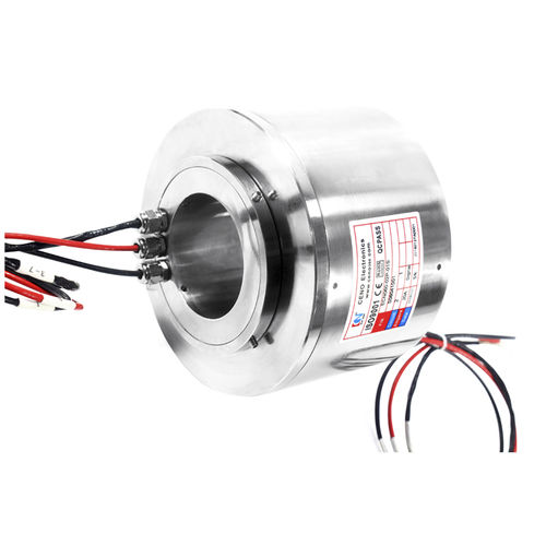 Through-bore slip ring ECN060-02P-01Sfor rotary tablesfor packagingfor marine applications