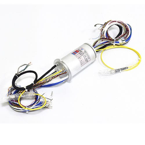 Gigabit Ethernet slip ring ECN000-09P-22S-01EG-01Ffor rotary tablesfor radar antennasfor marine applications