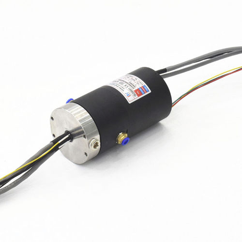 Gigabit Ethernet slip ring QCN0203-04P2-04S-02EGpneumaticsolid-shaftaluminum alloy