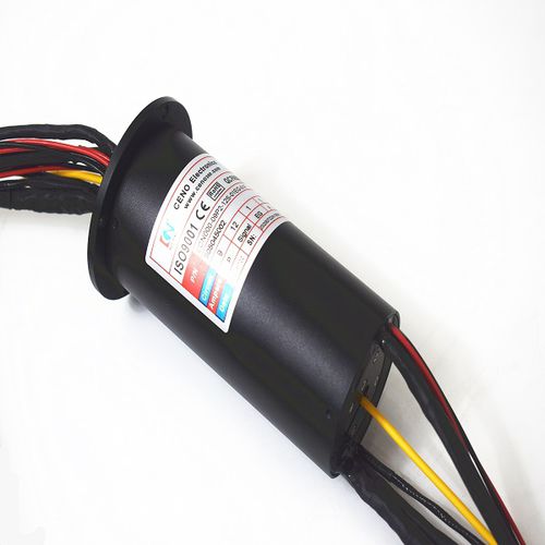 Контактное кольцо Ethernet ECN000-09P2-12S-01EG-01Оптоволокно с полым валомдля антенн радаров