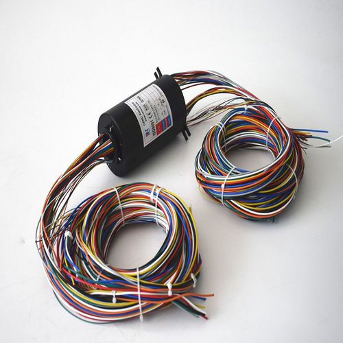 Контактное кольцо со сквозным отверстием ECN038-24P3-12SEthernetШина USBCAN